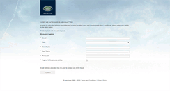 Desktop Screenshot of landrover.webqem.com